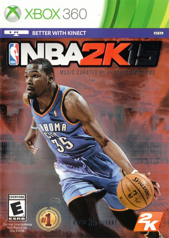 NBA 2K15 box art for Xbox 360